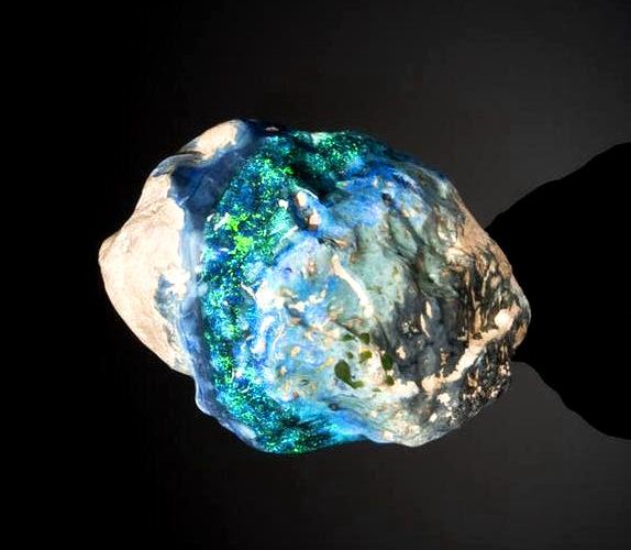 The Largest Uncut Black Opal in the World - Geology In